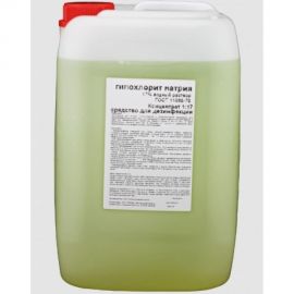Дезинфицирующее средство APIS Гипохлорит натрия марка А 17% водный раствор, канистра 35 кг 4665296516466 
