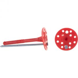 Дюбель для теплоизоляции Tech-Krep с металлическим гвоздём 10х120 70 шт - коробка 138601 