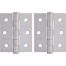 Универсальная петля НОРА-М 3""-2ВВ FHP мат.хром покр. 75х63х2,5 №2 11857 