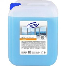 Средство для стекол и зеркал Luscan 5 л., с нашатырным спиртом, канистра 1561005 