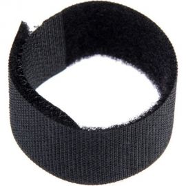 Стяжки-липучки для проводов ТУНДРА нейлоновые, 180x20x1,5 мм , цвет черный, 10 шт. 9231313 