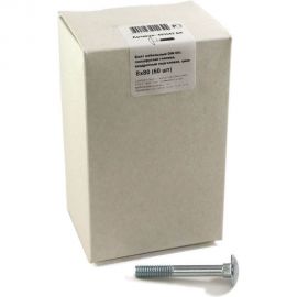 Мебельный болт Крепежная техника DIN 603 8х80 60шт 493542 БК 