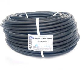 Кабель КГтп-ХЛ Кабель-Арсенал 3x4,0 ГОСТ - 100 м 34150 