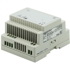 Блок питания INNOCONT -10 +50С, IP20, вход: 220VAC, 0.8А, выход: 60W, 24VDC, 2.5A, типы защиты: КЗ, перегрузка, перенапряжение SB-D-60-24 