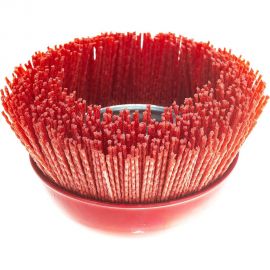 Щетка чашка нейлоновая (125 мм; М14х2 мм) SKRAB 35475 