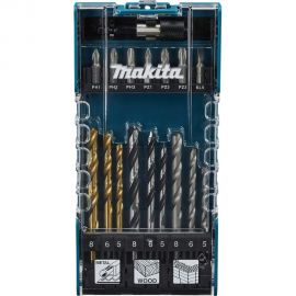 Набор сверл и бит 17 шт Makita D-74887 