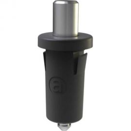 Потайная пружинная петля ТРИЗАМ (монтажное отверстие 10 мм; полиамид; черная)TRZ0084 