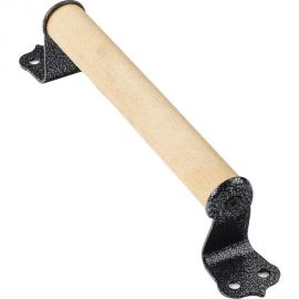 Дверная ручка-скоба ООО Комус УЗК Секрет РСД-180 круглая, светлое дерево 1685155 