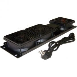 Блок 3-х вентиляторов TWT 19"", вертикальный, без термостата, 3U TWT-CB-FANV3-RACK 