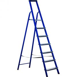 Стальная стремянка с органайзером STAIRS 7 ступеней CS 07 LX 