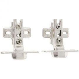 Полунакладная петля Tech-Krep без доводчика Slide-on эконом D35 2 шт. 129926 