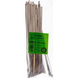 Стальные стяжки FORTISFLEX СКС 304 4.6х250 100 шт./уп. 74911 