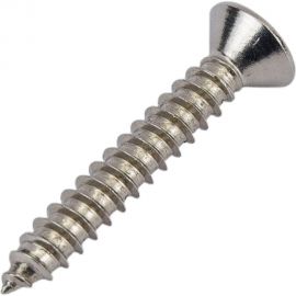 Нержавеющий саморез с потайной головкой KREPFIELD 3,9x25 мм, DIN 7982, А2, крестообразный шлиц PH, 50 шт. 7982А2САМОРЕЗ3.9X25-50 