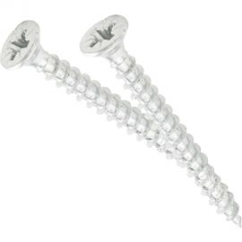 Универсальный саморез по дереву Гвозdeck HR потайной, 4,5х30 цинк, Pz, 1000 шт. 20124530WHPZHR1 