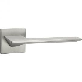 Дверная ручка PUERTO Латте, серия SLIM, никель супер матовый INAL 543-03 slim MSN 