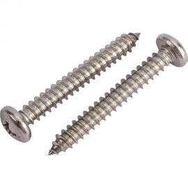 Саморез с полукруглой головкой КРЕП-КОМП DIN 7981, нержавейка А2, 4,2х32, 500 шт. шпн4232 