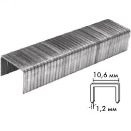 Скобы прямоугольные закаленные Тип 140 (1000 шт; 8 мм) Biber 85837 тов-085745 