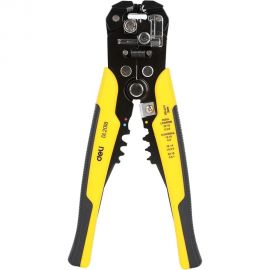 Инструмент DELI dl2018 многофункциональный для зачистки проводов (стриппер) 3-в-1 175мм (диапазон зачистки 0,6-2,6 мм, возвратная пружина) 123283 