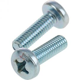 Винт с полукруглой головкой Tech-Krep DIN 7985, цинк, M5x16, 250 шт. 133536 