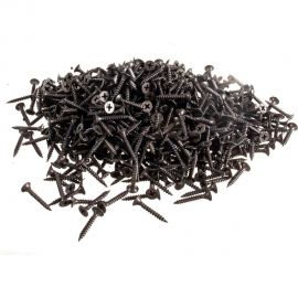 Саморез Качественный Крепеж 3,5х25 потай, частая резьба, оксид 700 шт 0500391 КЧ 