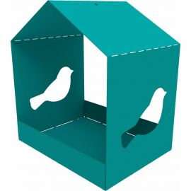 Кормушка для птиц Благо Птица RAL 5018, бирюза, борт 37 мм 109133 