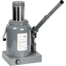 Бутылочный домкрат Airline 50 т S, MIN - 255 мм, MAX - 405 мм AJ-B-50S 