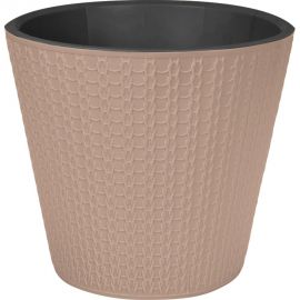 Горшок для цветов Idiland Velvet D 160 мм, 1.6 л, бежевый 221602827/01 