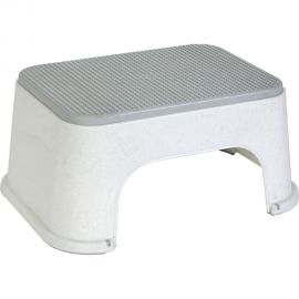 Табурет-подставка ПОЛИМЕРБЫТ серый 63200415 
