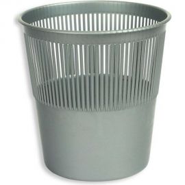 Офисная корзина Luscan 10л пластик, серая 1593982 