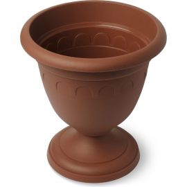 Высокий вазон Martika Колывань 3 л, диаметр 22 см, терракотовый С134Т 