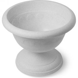 Вазон низкий Martika Колывань 3.4л, диам. 26 см, мрамор С145М 