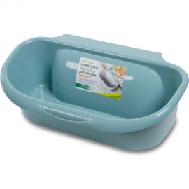 Навесная корзина для мусора Martika "Левита" бирюзовая С842БИР 