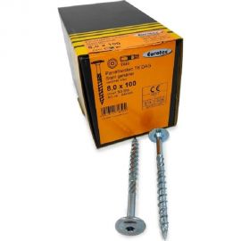 Конструкционные саморезы Eurotec Paneltwistec TK 8.0x100/80/10 TX40 тарелка, 50 шт. 944589 