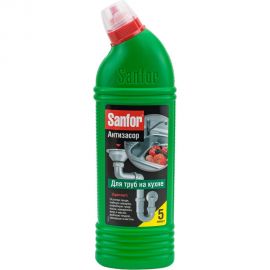 Средство для очистки труб SANFOR ПРОЧИСТКА ТРУБ НА КУХНЕ 750 г 10740 