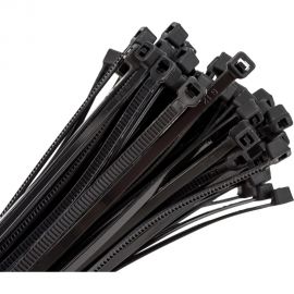 Стяжка SUPRLAN нейлоновая, 3,6x250 мм, черная, UV, 100 шт. 06-1036 