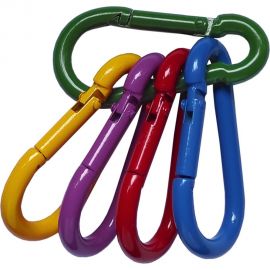 Набор цветных карабинов SOLARIS 6 мм, 5 шт. S6211 