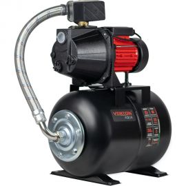 Насосная станция VERTON AQUA PS400C/24 400 Вт, 35 л/мин, 24 л, гл. 8 м, высота 30 м, 1"", 3 бар 01.13297.13549 