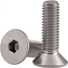 Винт ЦКИ DIN 7991, М8x12, A4, HEX5, 50 шт. 32311 