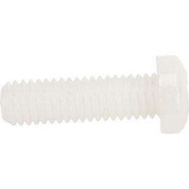 Винт с полукр. головкой и крест. шлицом DINFIX DIN 7985, полиамид (пластик), М6x20, 10 шт. 00-00003328 