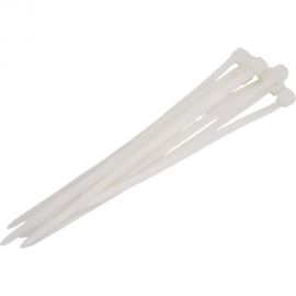 Кабельная стяжка ЭРА 2,5x100 мм, белая, 25 шт. Б0057052 