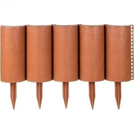 Садовое ограждение МАСТЕРСАД Садовый конструктор терракотовое, высота 21 см КНСТР21-терракот 