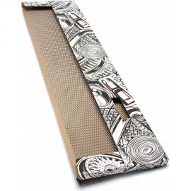 Облицовка радиатора Dreamcar 25x100 см, алюминий, ячейка 12x6 мм DC-000-0002055 