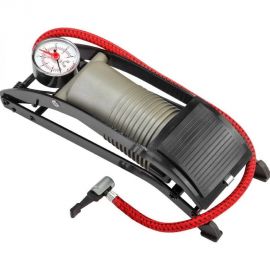 Напольный ножной насос STELS (13542) FP9807C пластиковый, с манометром, серый 320041 