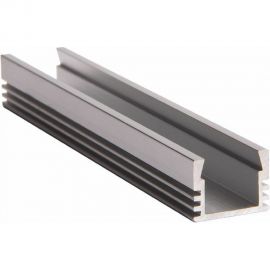 Профиль Jazzway PAL (аксессуар) 1612 накладной, 2м, анодированный 1009647 