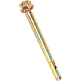 Анкерный болт с гайкой Зубр 10 x 125 мм, 40 шт, желтопассивированный, Профессионал 302342-10-125 