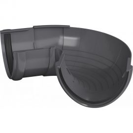 Угол желоба Технониколь (ПВХ; регулируемый; 90-150 градусов; серый; 1 шт) TN525374 