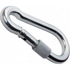 Пожарный карабин с фиксат. КРЕП-КОМП DIN 5299 D м6 50шт кпф6ф 