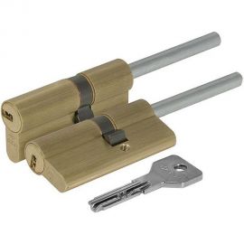 Цилиндровый механизм под вертушку CISA дл. шток ASIX OE307-12.00 70 мм/35+10+25, ЛАТУНЬ 23911 