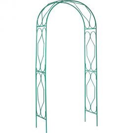 Большая разборная арка ООО Ярмарка-Тверь Ромб зеленая, труба диам. 16 и 10 мм Т1017 