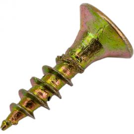 Саморез Мир крепежа DIN 7962 2,5x10 Pozi желтый цинк (1000 шт) Т0000018913 